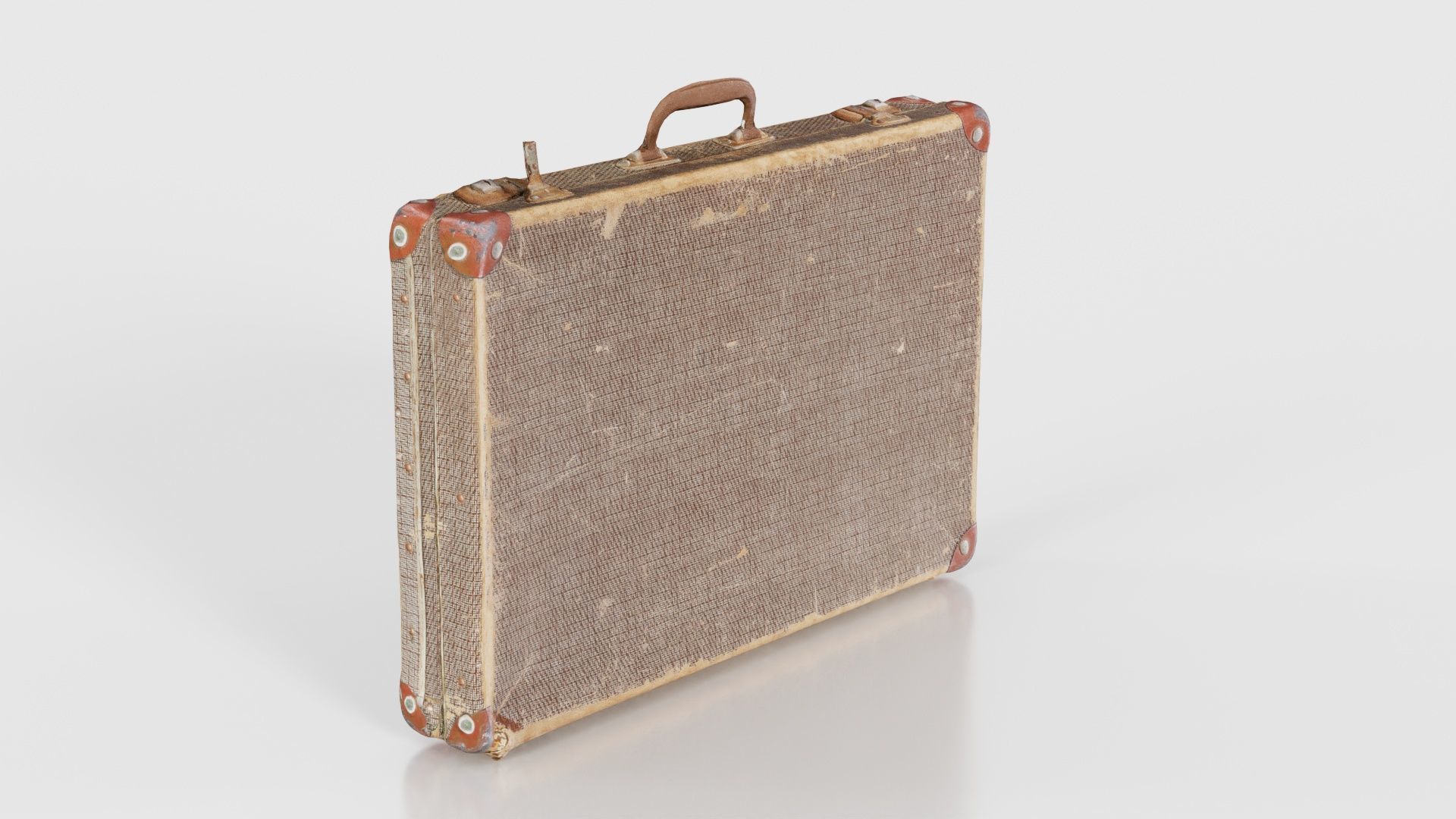 Suitcase 8 Low-poly 3D model_18