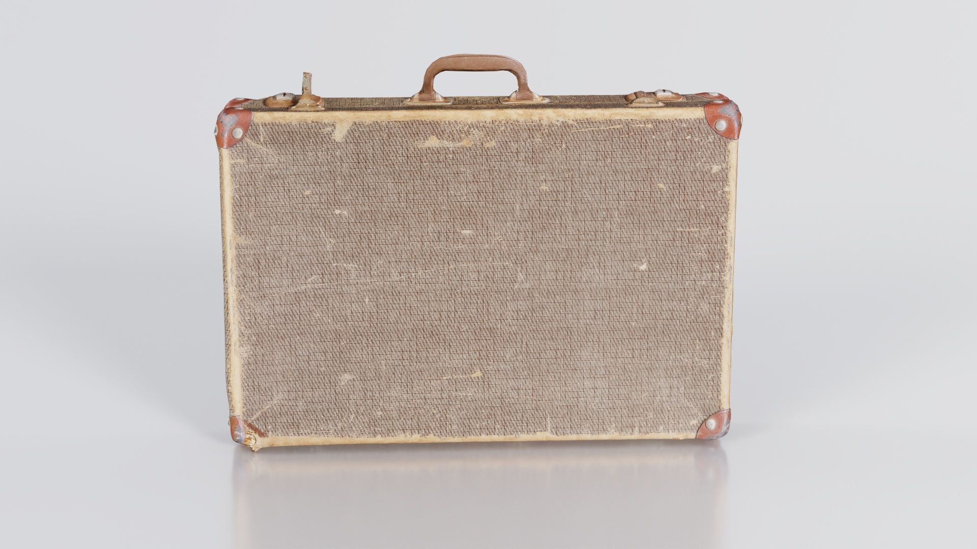 Suitcase 8 Low-poly 3D model_1