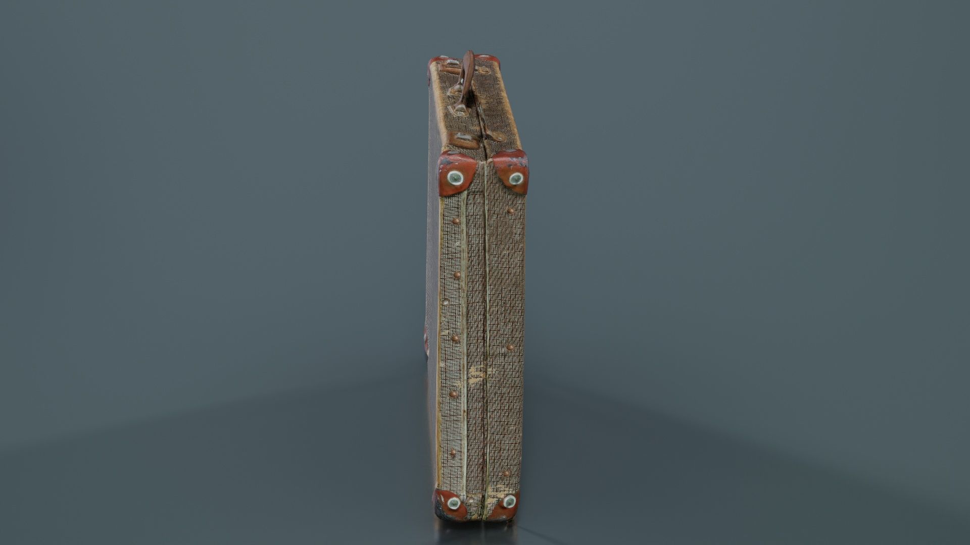 Suitcase 8 Low-poly 3D model_7