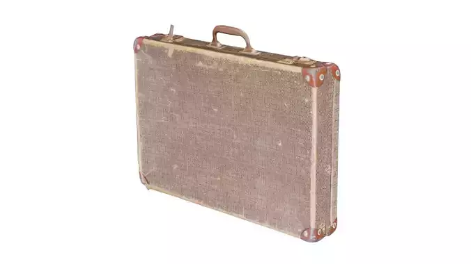 Suitcase 8 Low-poly 3D model