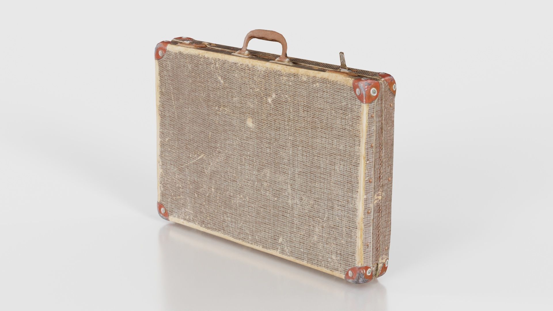 Suitcase 8 Low-poly 3D model_21