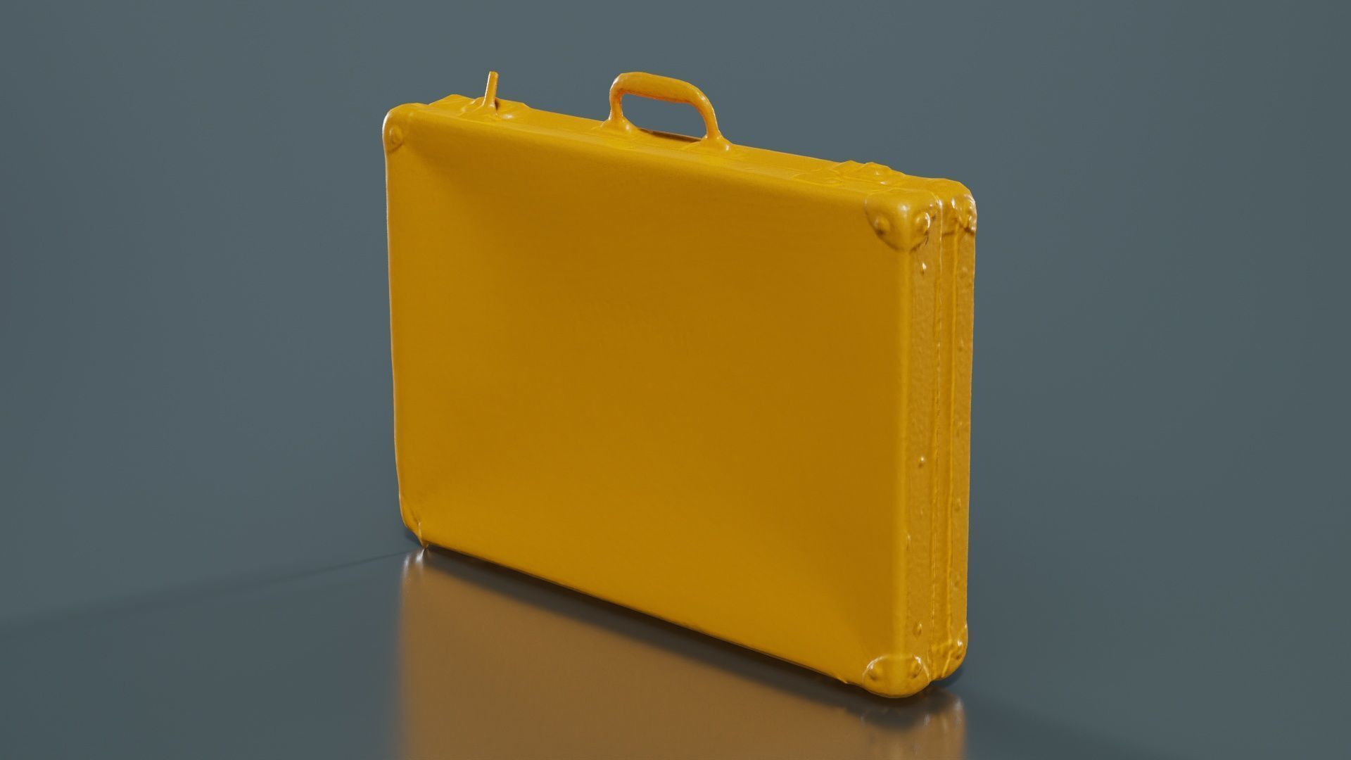 Suitcase 8 Low-poly 3D model_12