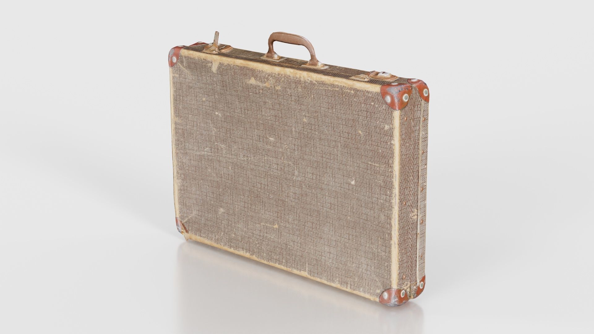 Suitcase 8 Low-poly 3D model_15