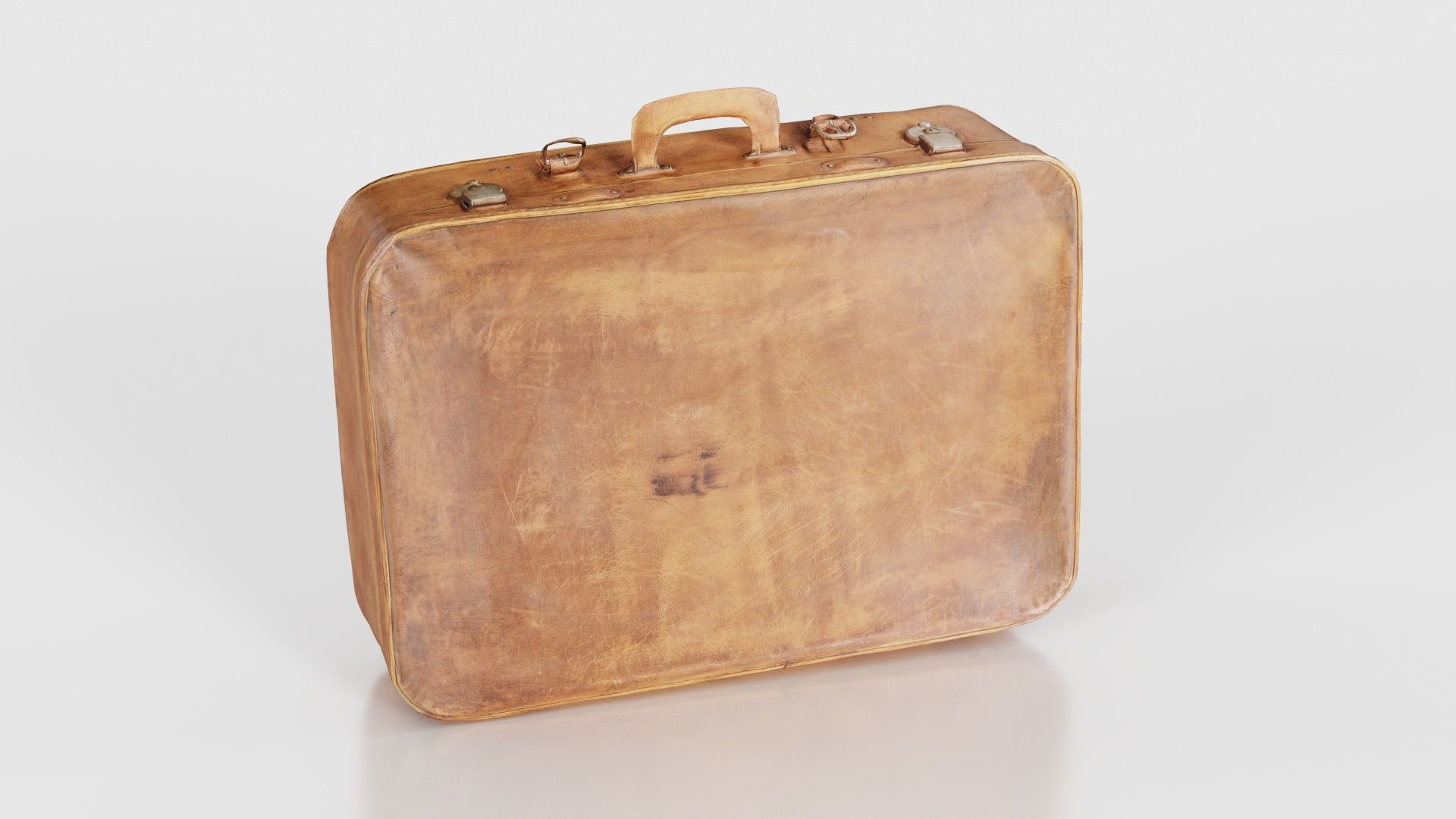 Suitcase 9 Low-poly 3D model_17