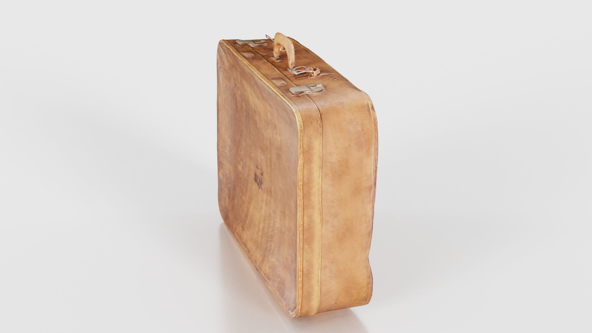 Suitcase 9 Low-poly 3D model_26