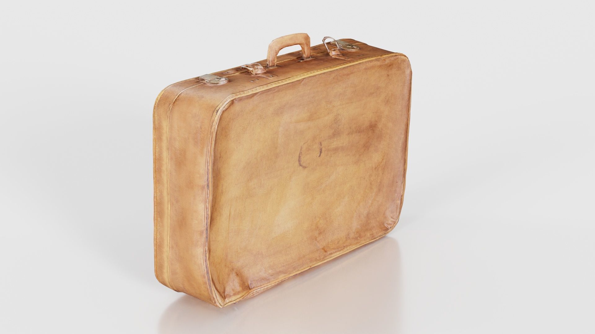 Suitcase 9 Low-poly 3D model_24