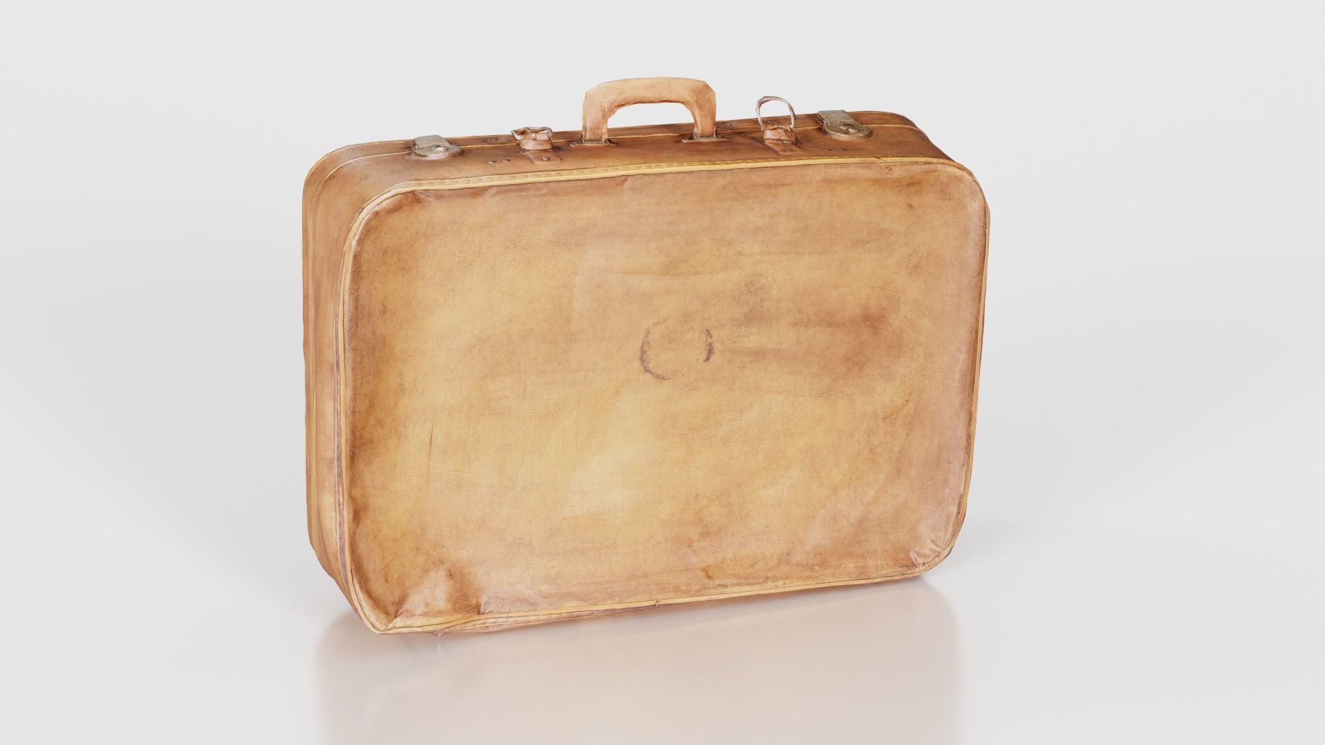 Suitcase 9 Low-poly 3D model_23