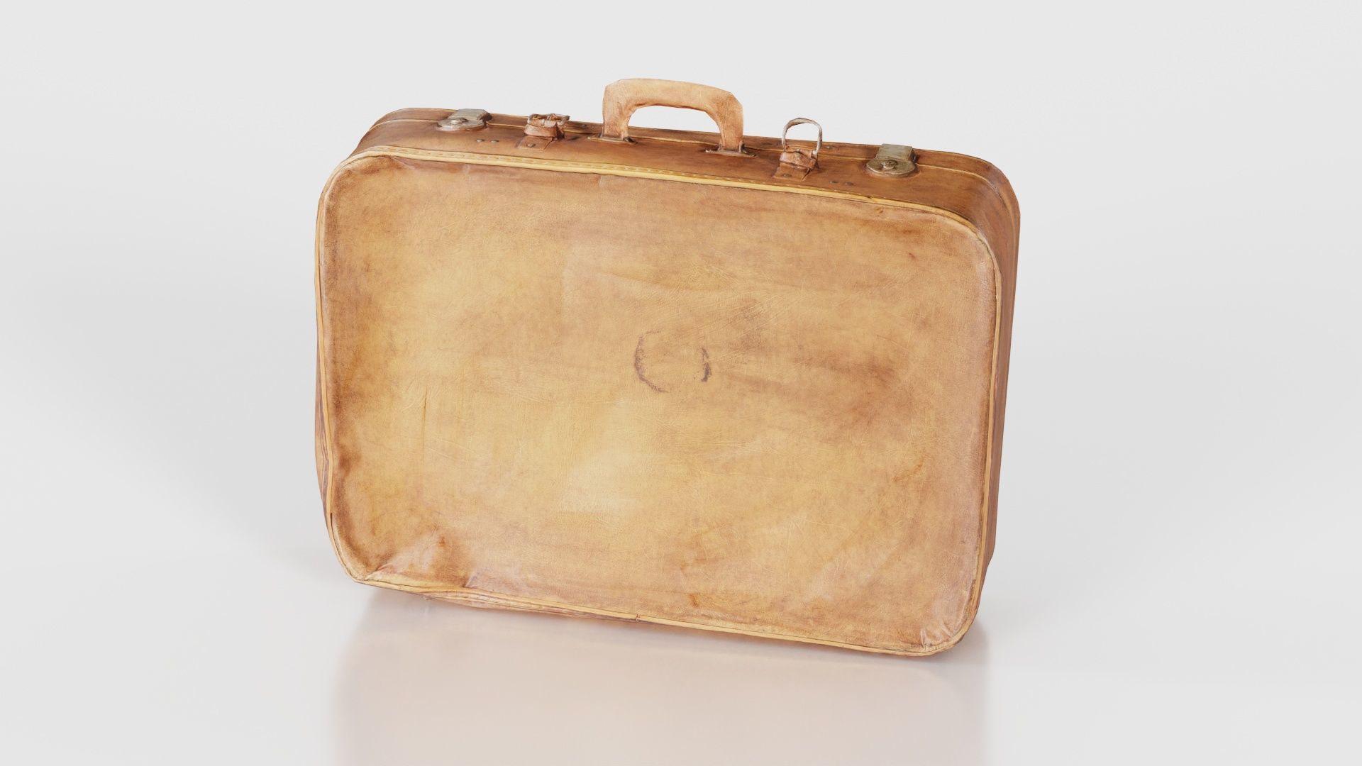 Suitcase 9 Low-poly 3D model_22