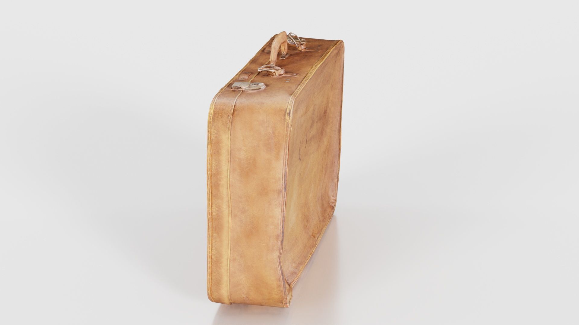 Suitcase 9 Low-poly 3D model_25