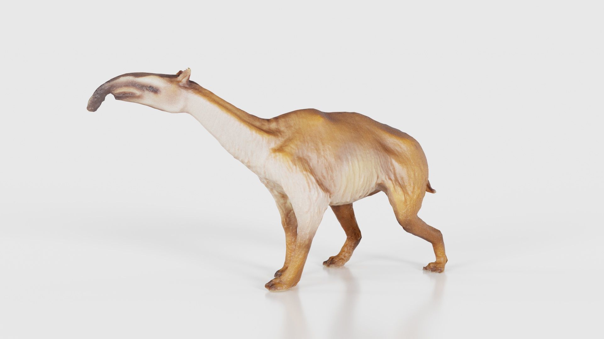 Prehistoric Low-poly 3D model_23