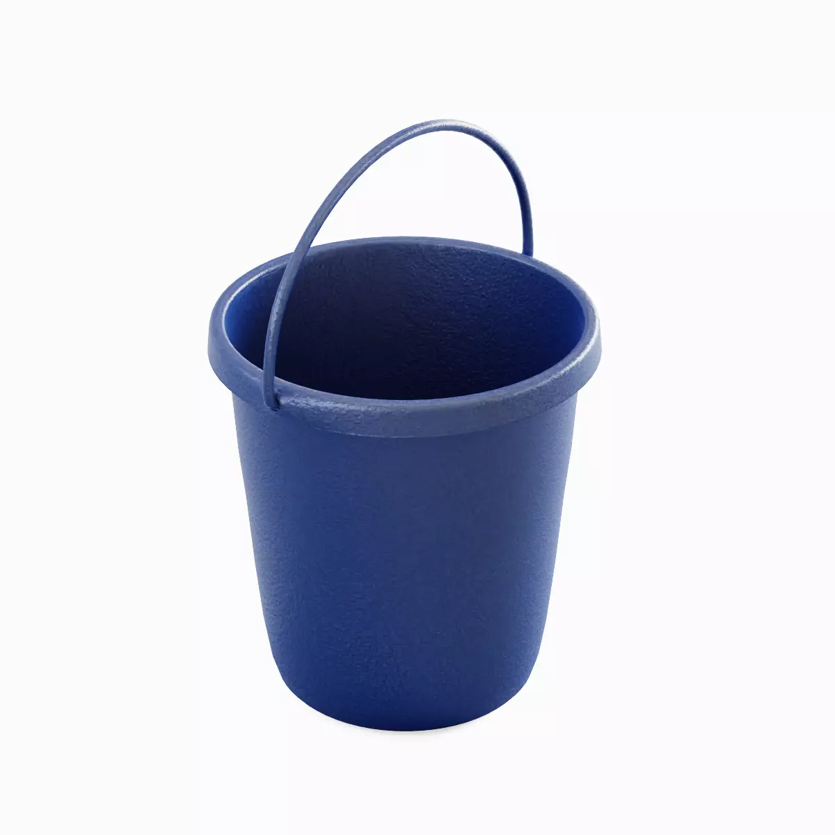 Plastic Bucket 01 3D model_0