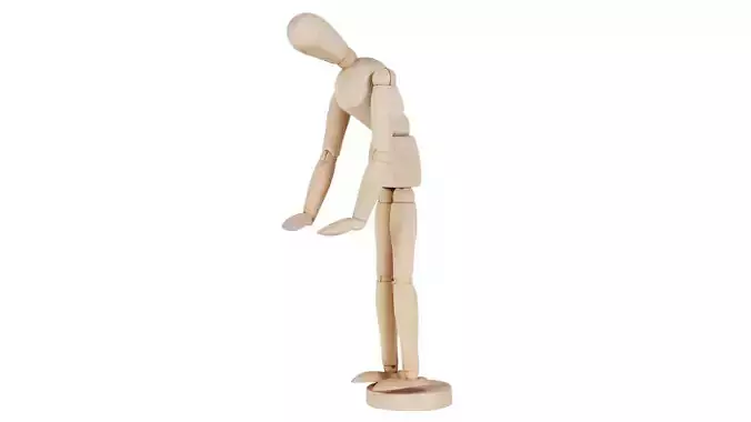 Wooden Mannequin Pose 11