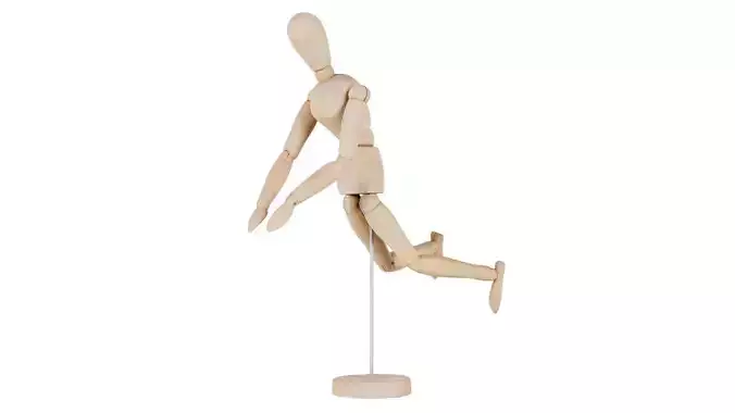 Wooden Mannequin Pose 14