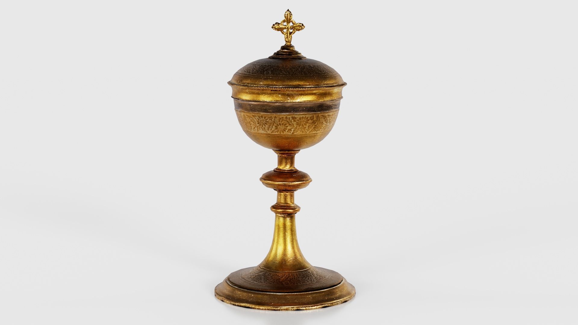 Chalice Low-poly 3D model_15