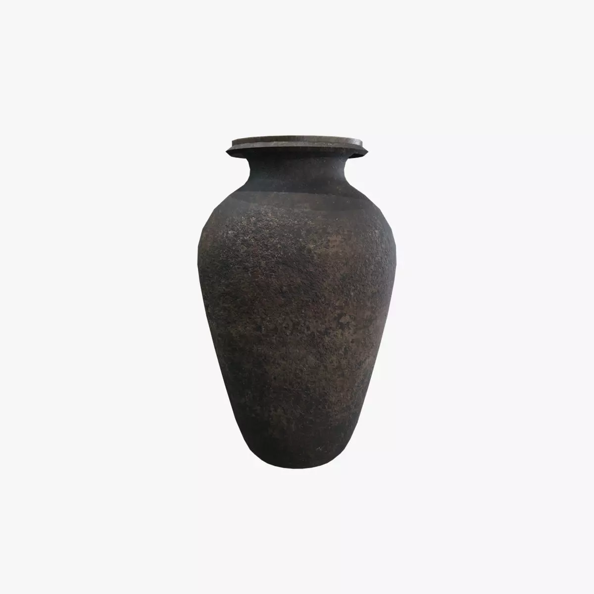 Pot V03 Low-poly 3D model_0