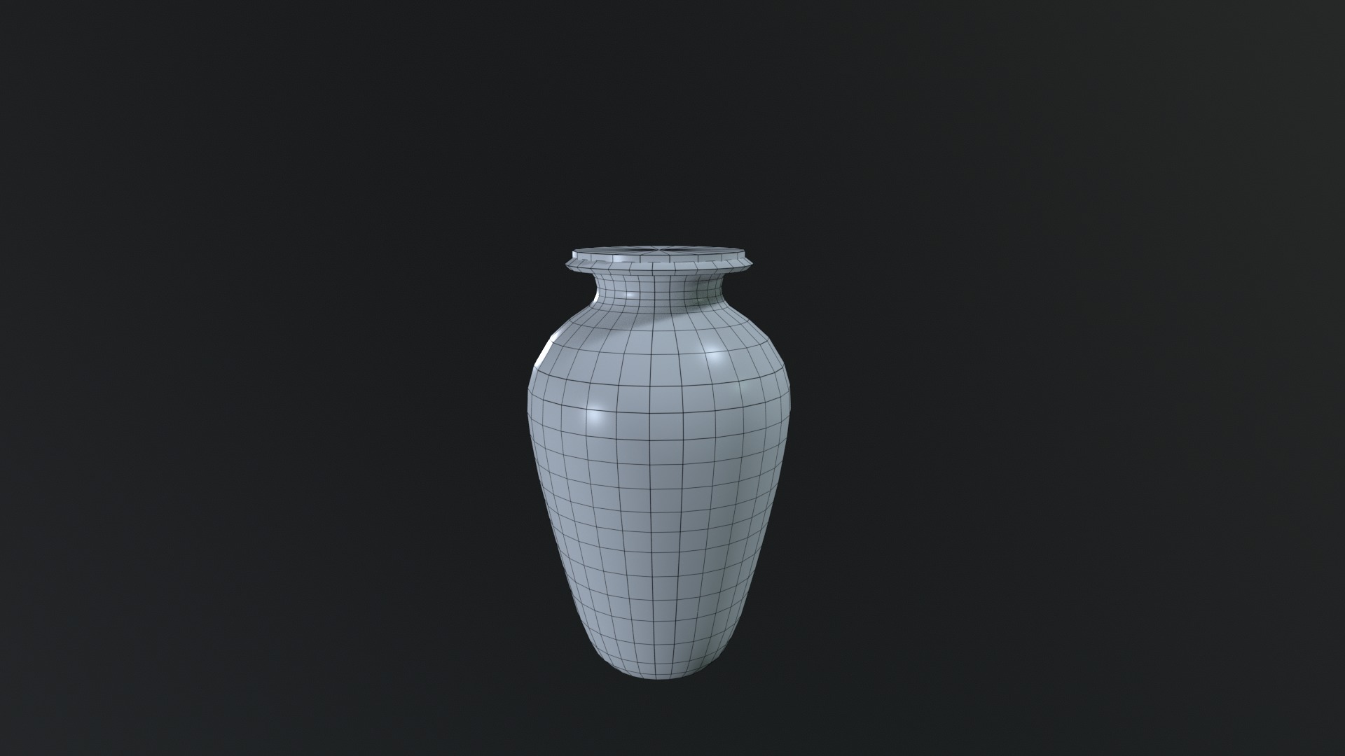 Pot V03 Low-poly 3D model_10