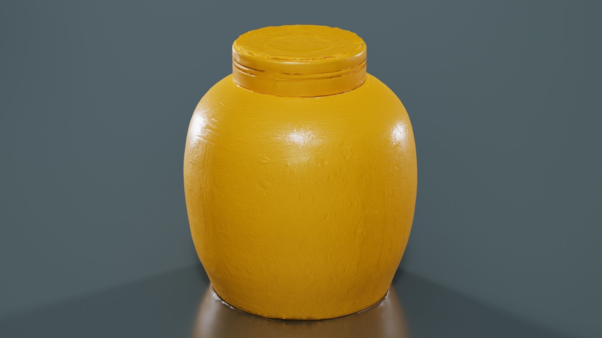 Vase 1 Low-poly 3D model_13