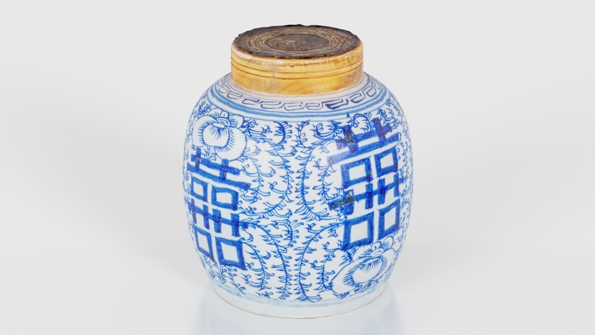 Vase 1 Low-poly 3D model_18