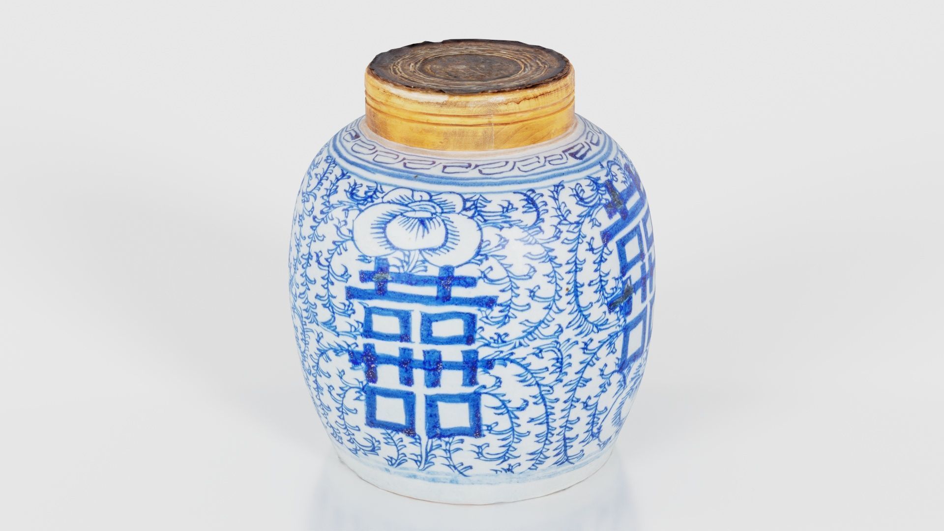 Vase 1 Low-poly 3D model_19