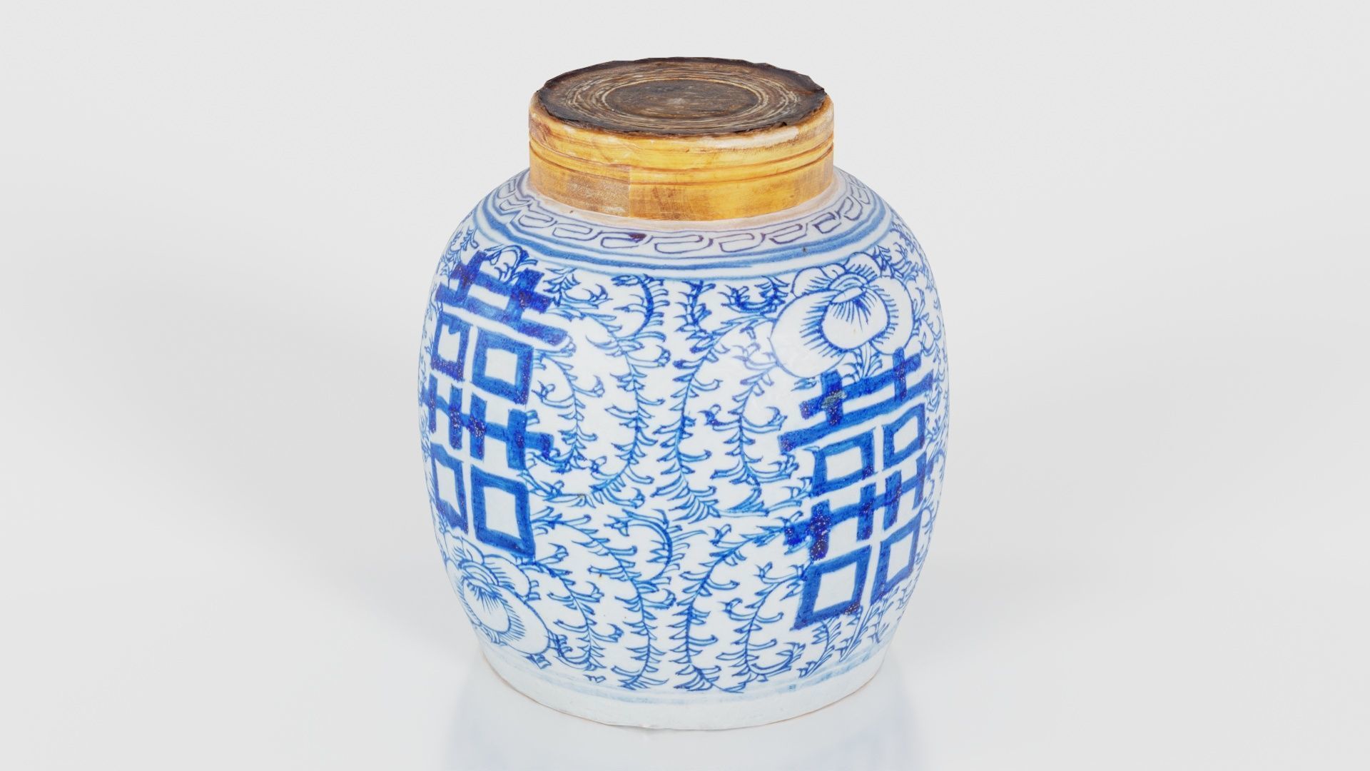 Vase 1 Low-poly 3D model_21