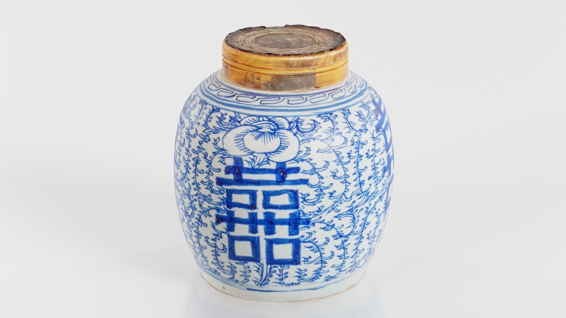 Vase 1 Low-poly 3D model_8