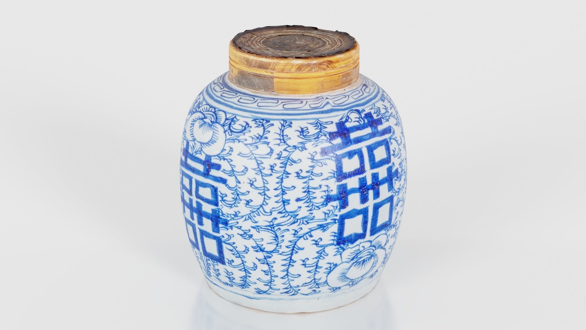 Vase 1 Low-poly 3D model_24