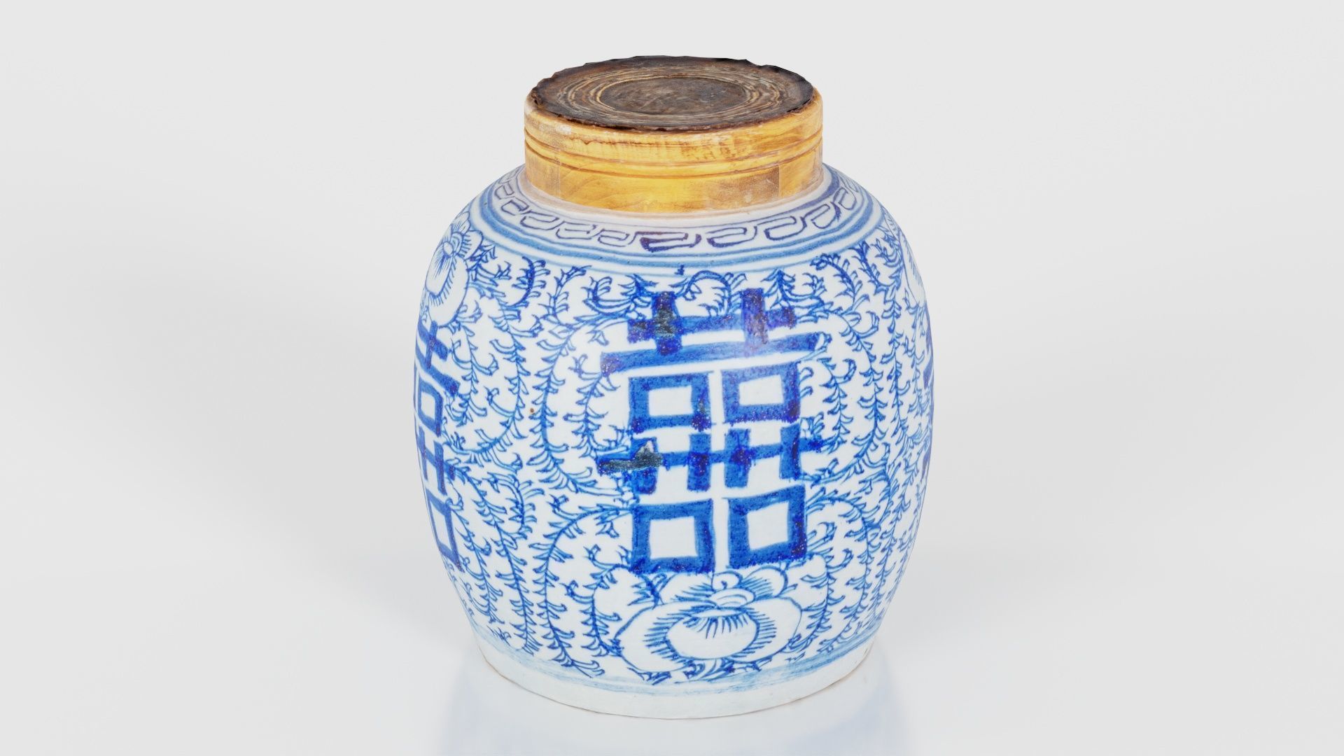 Vase 1 Low-poly 3D model_17