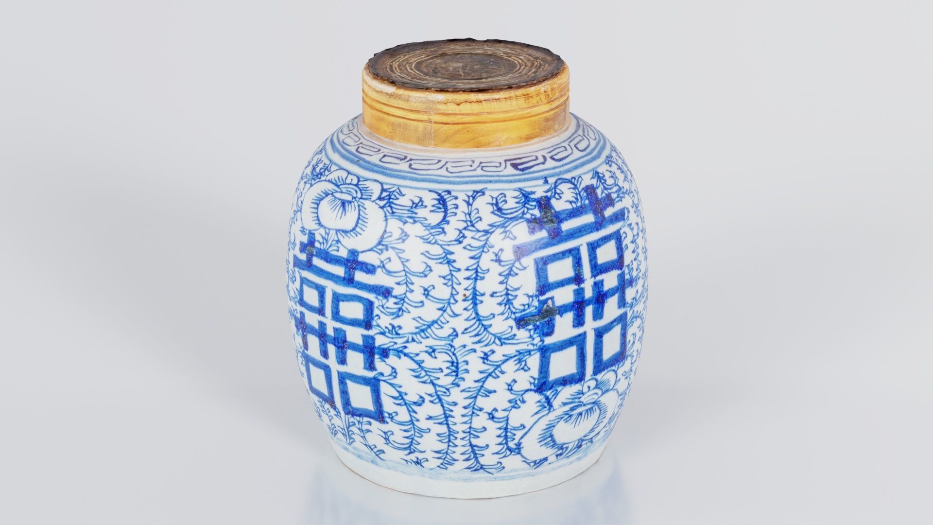 Vase 1 Low-poly 3D model_6