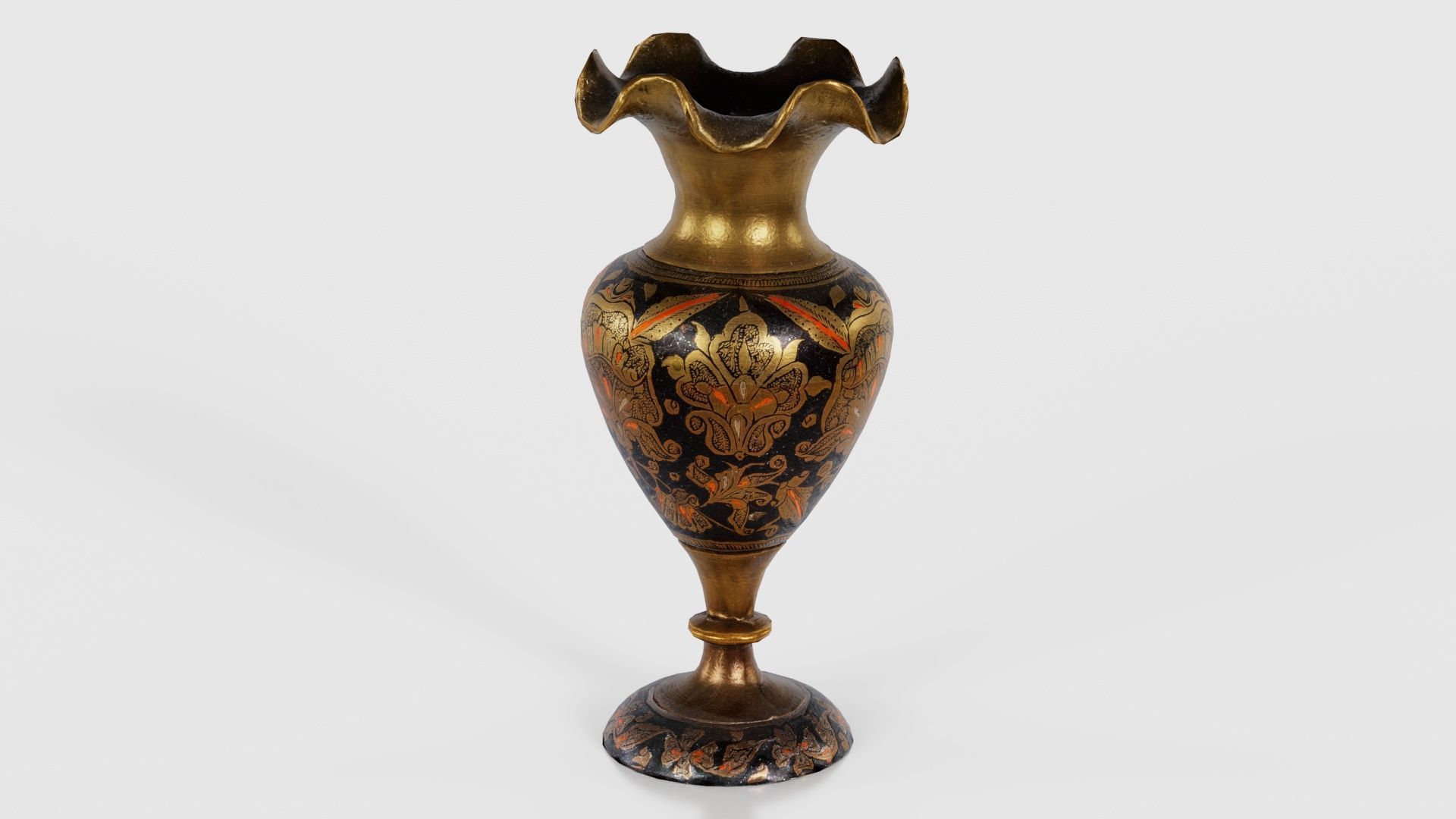 Vase 2 Low-poly 3D model_21