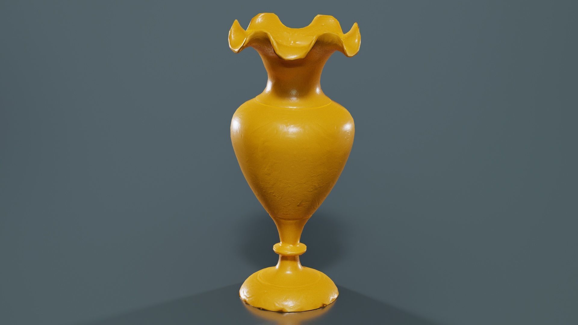 Vase 2 Low-poly 3D model_13