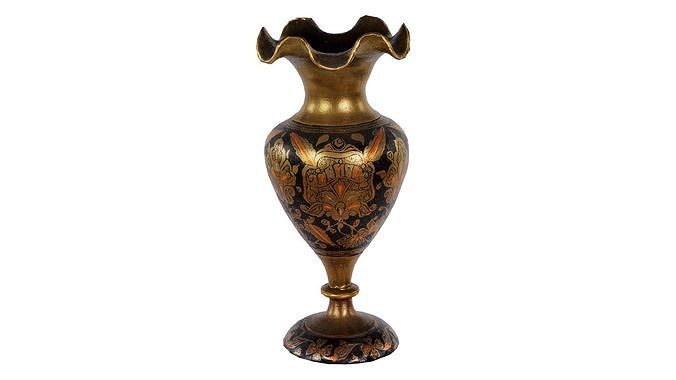 Vase 2 Low-poly 3D model