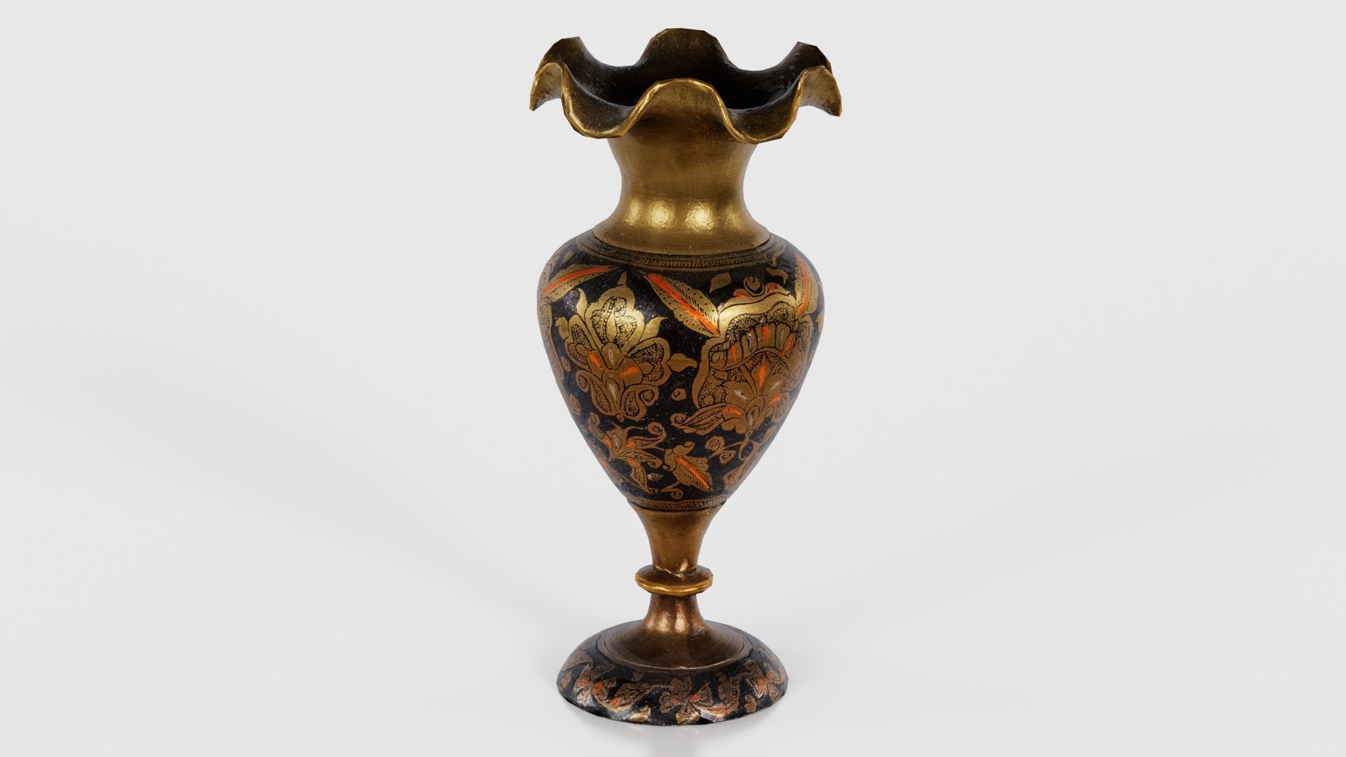 Vase 2 Low-poly 3D model_20