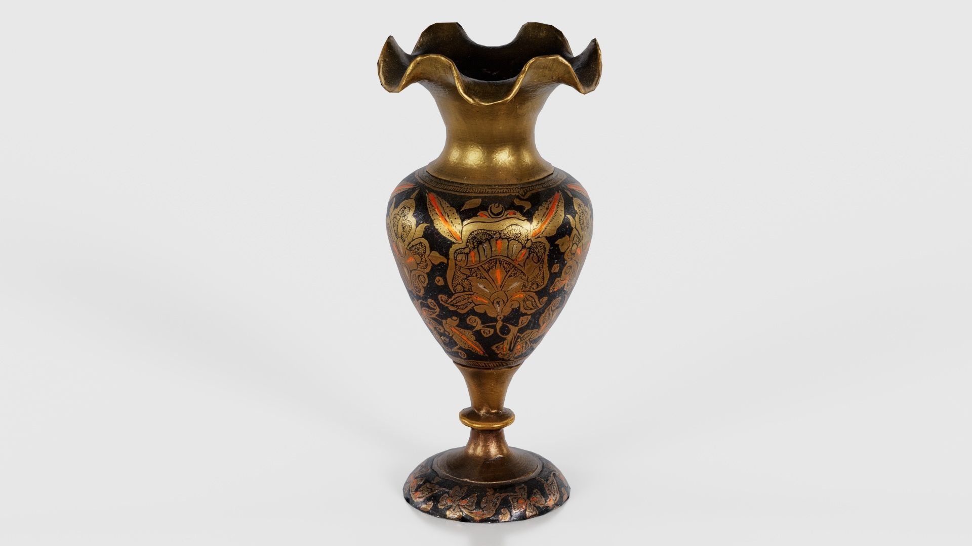 Vase 2 Low-poly 3D model_19