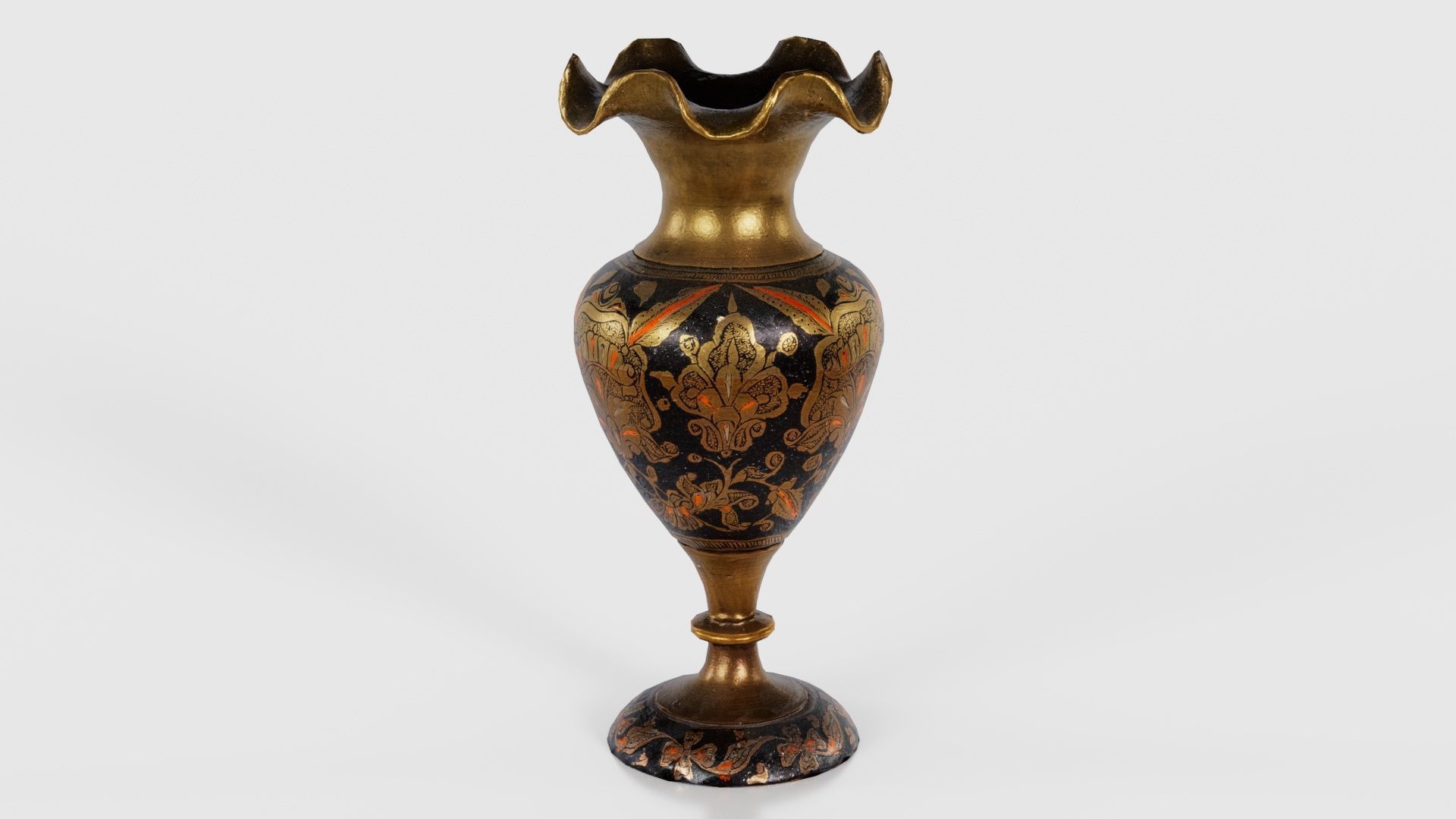 Vase 2 Low-poly 3D model_25