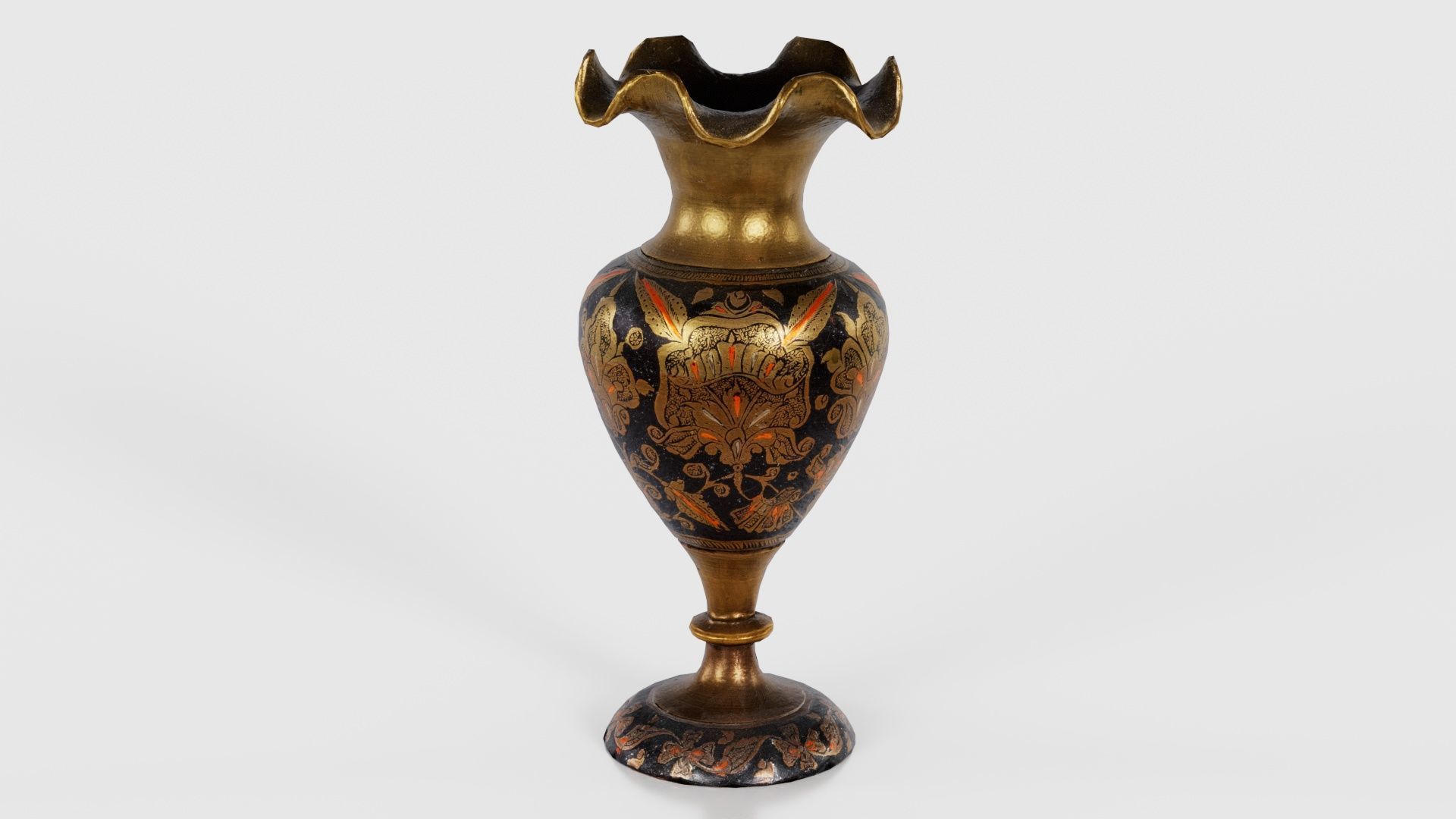 Vase 2 Low-poly 3D model_23