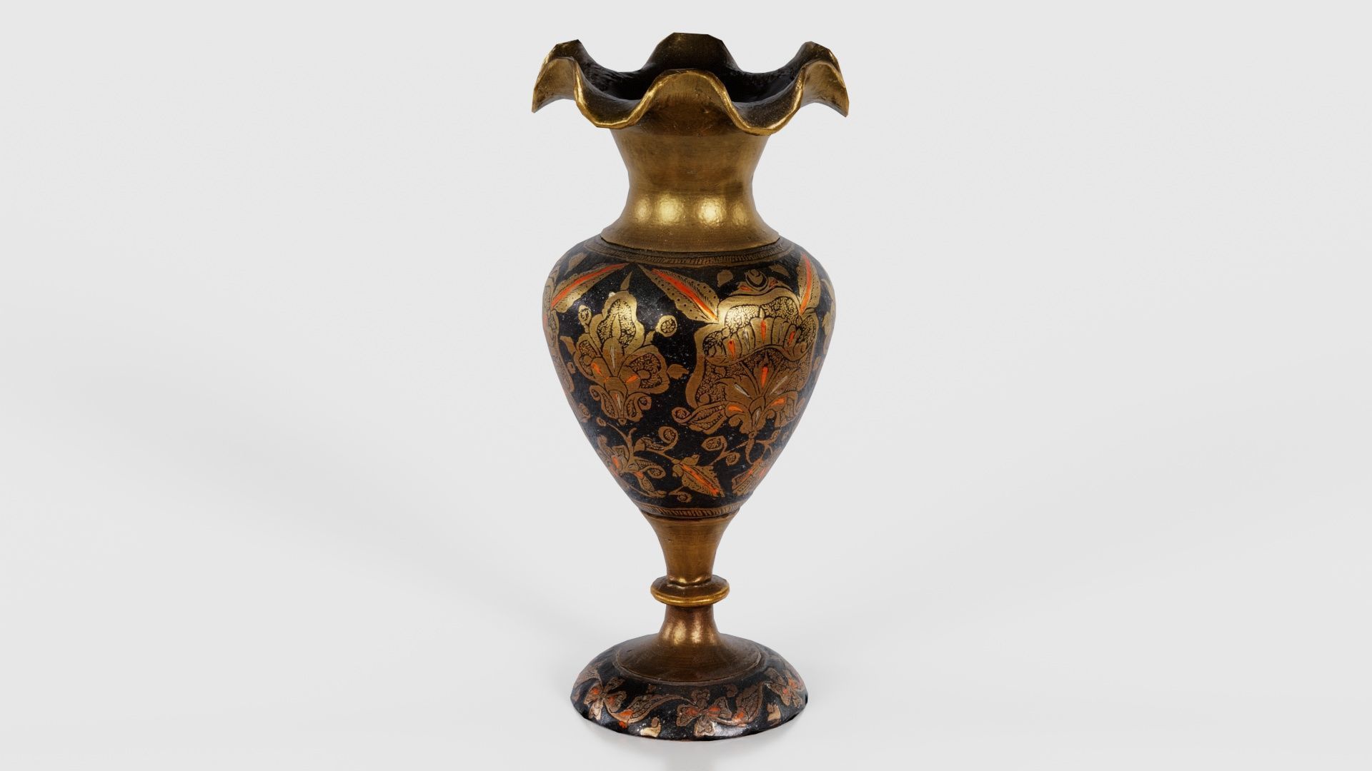 Vase 2 Low-poly 3D model_24