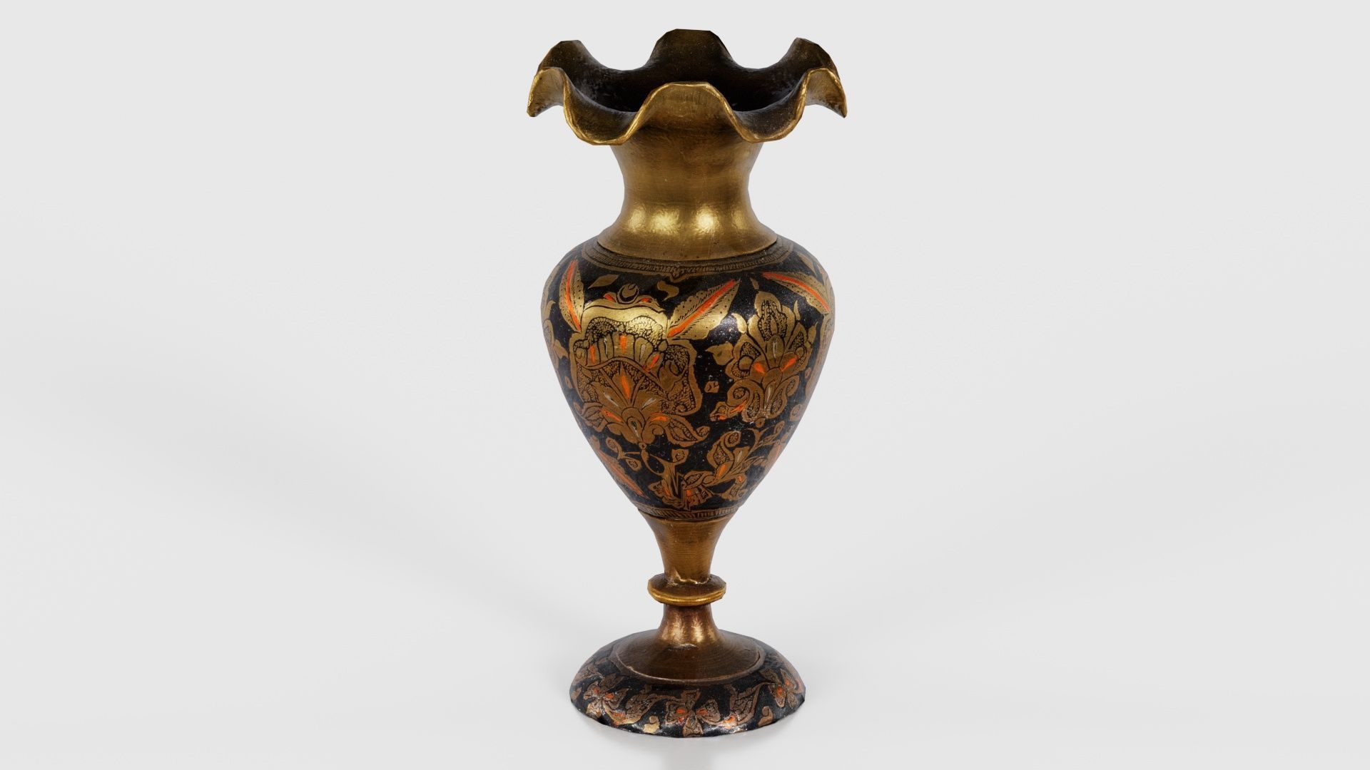 Vase 2 Low-poly 3D model_18