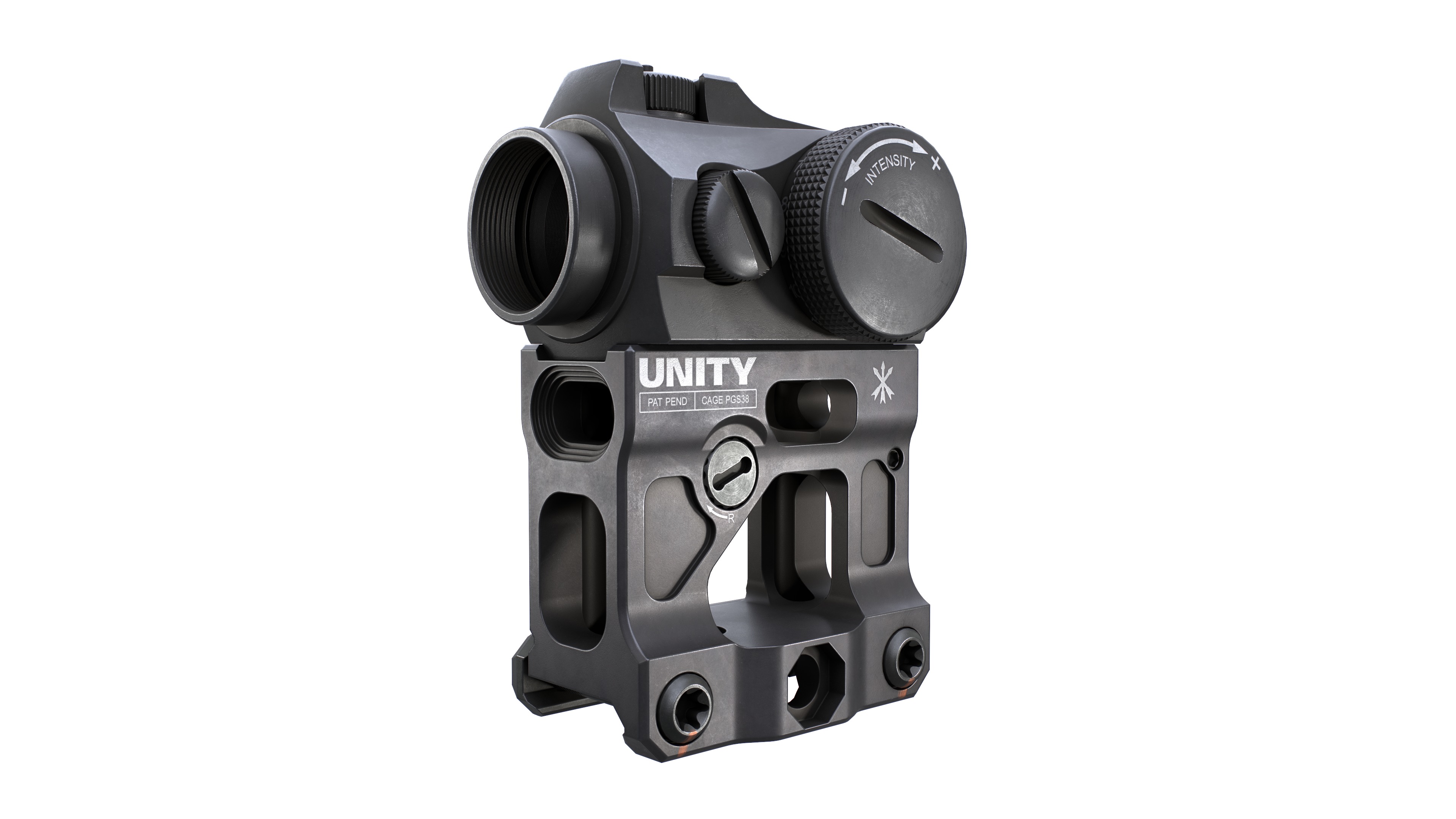 Aimpoint Micro T2 Red Dot Sight Low-poly 3D model_34
