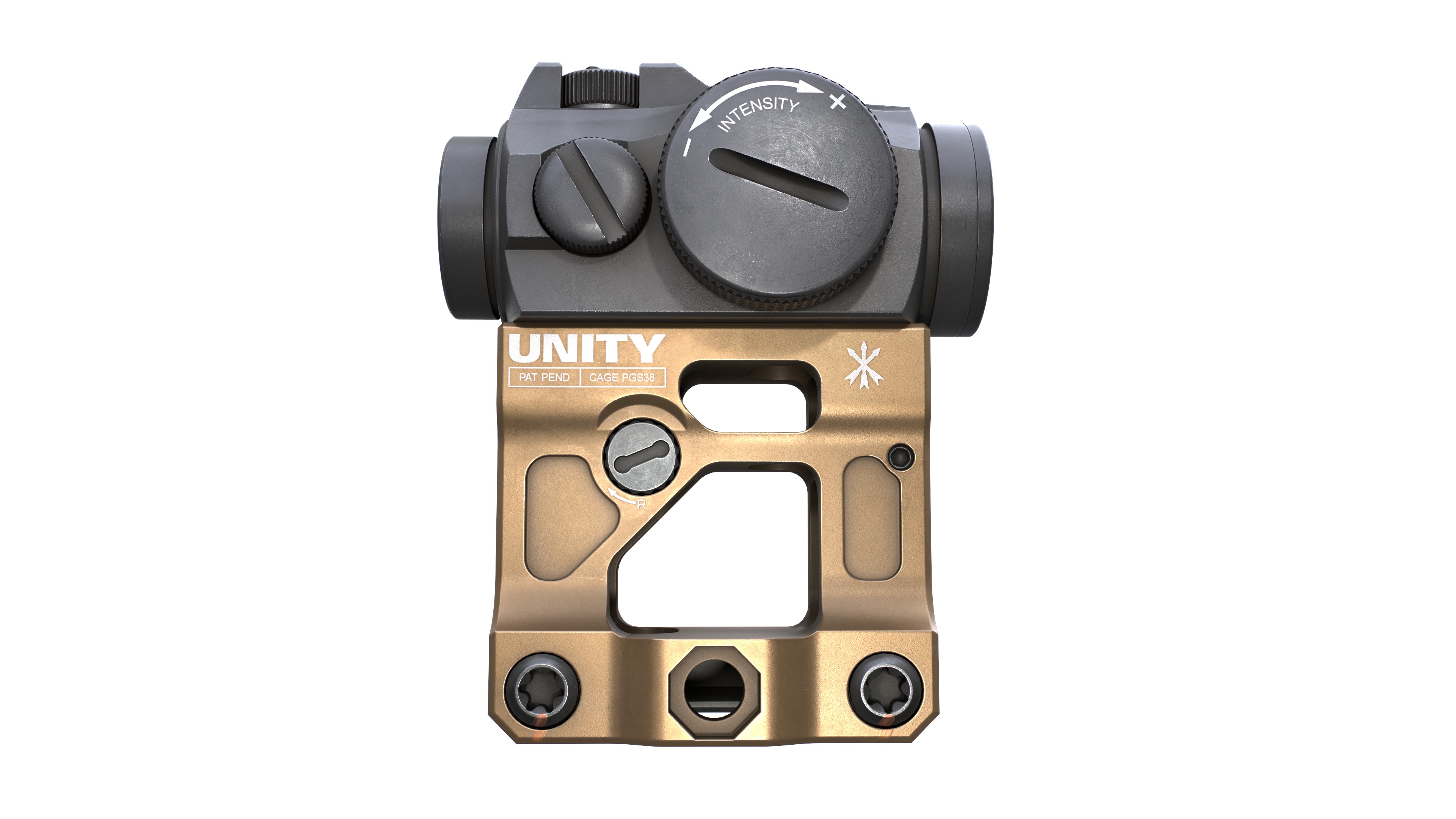 Aimpoint Micro T2 Red Dot Sight Low-poly 3D model_37