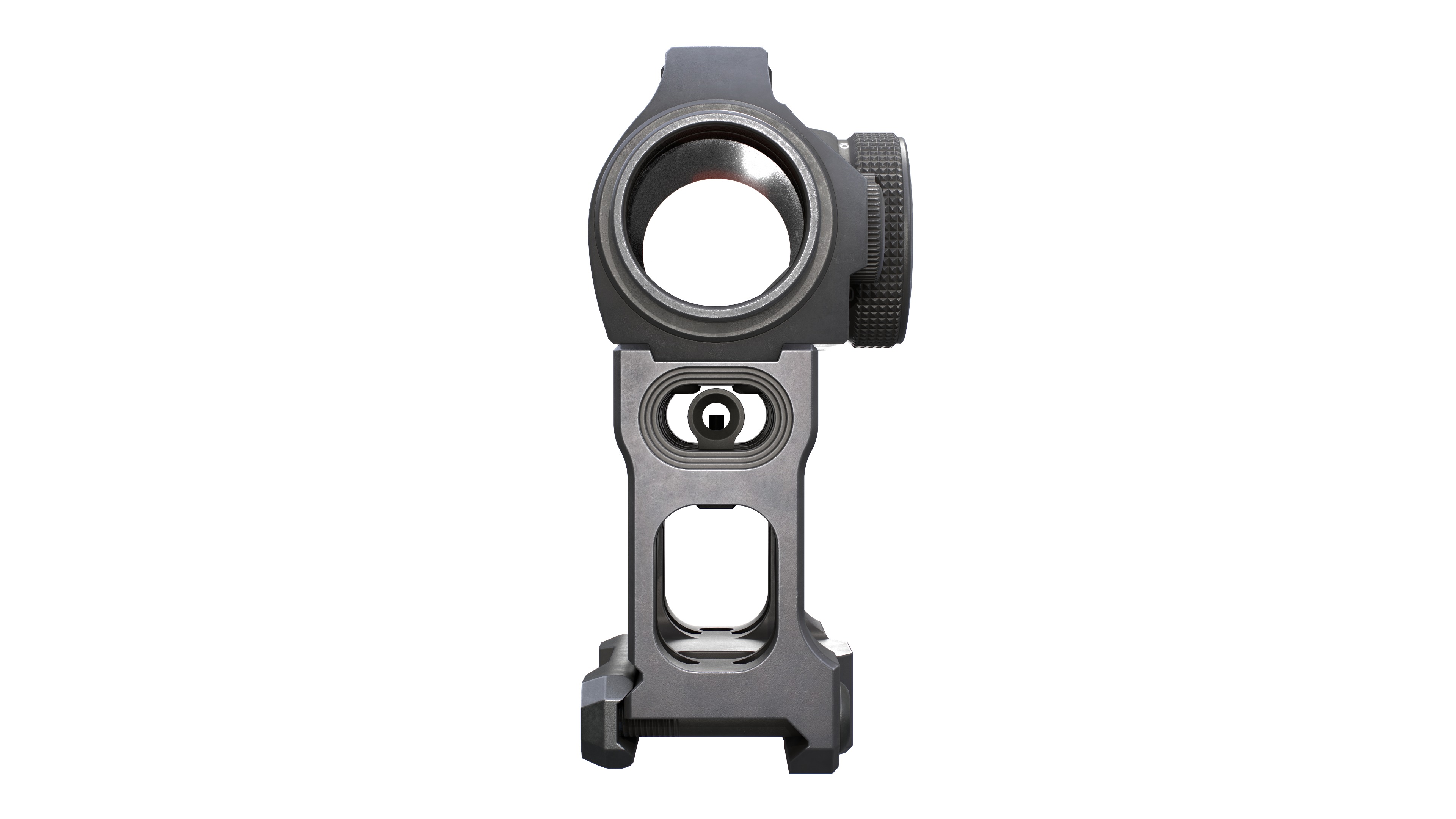 Aimpoint Micro T2 Red Dot Sight Low-poly 3D model_32