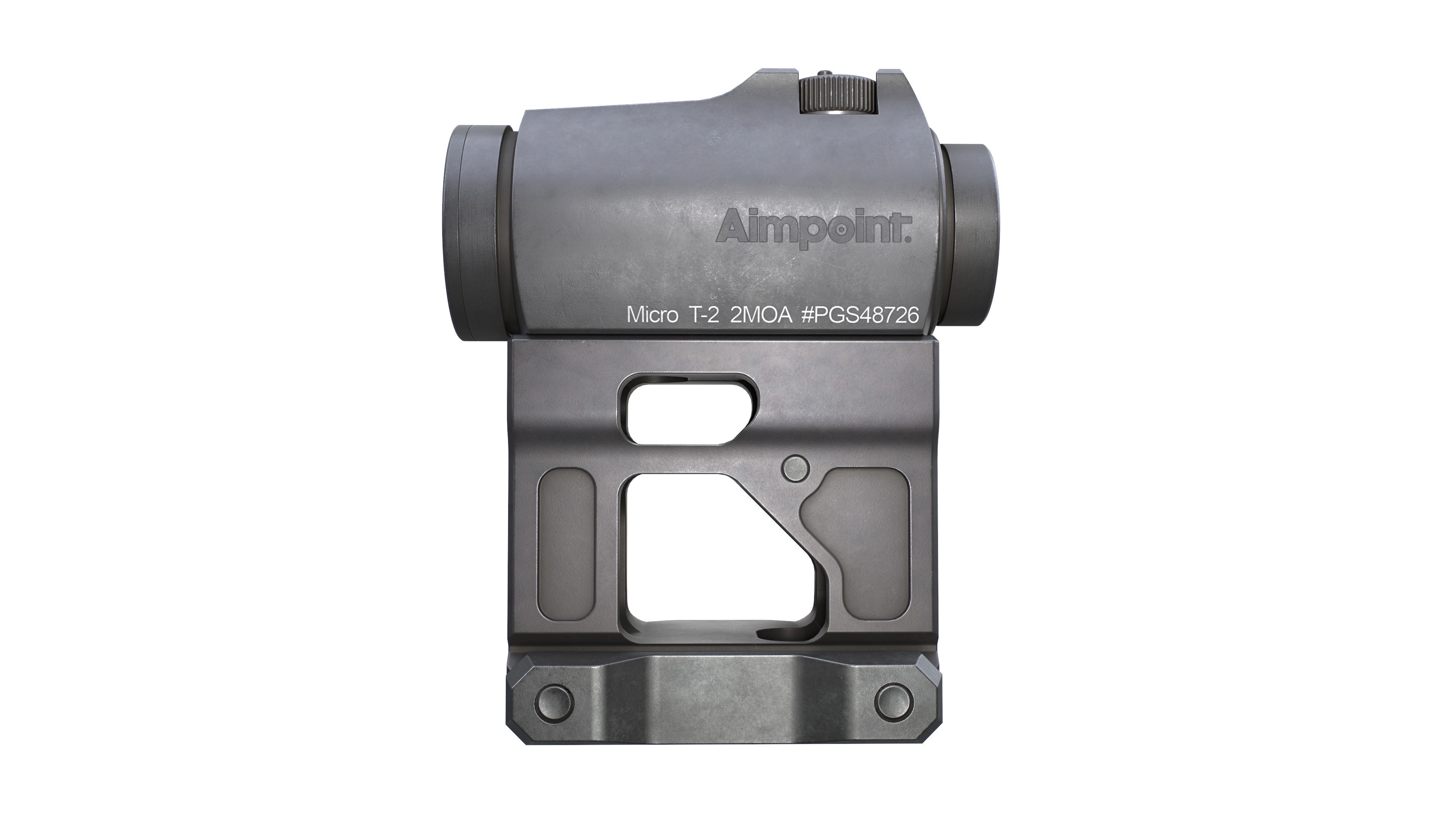 Aimpoint Micro T2 Red Dot Sight Low-poly 3D model_28