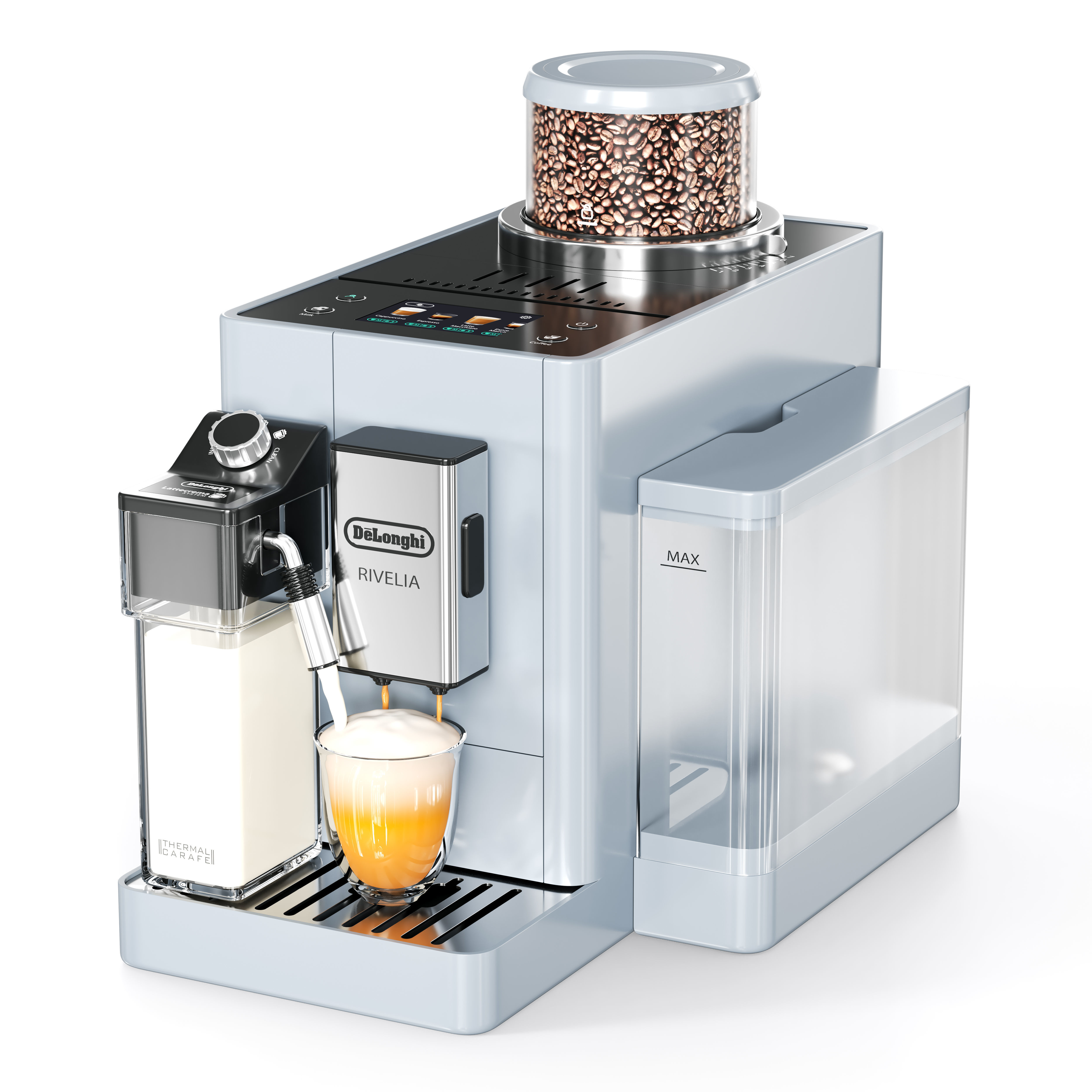 Delonghi Rivelia Fully Automatic Coffee Machine 3D model_3
