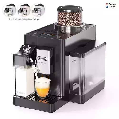 Delonghi Rivelia Fully Automatic Coffee Machine 3D model