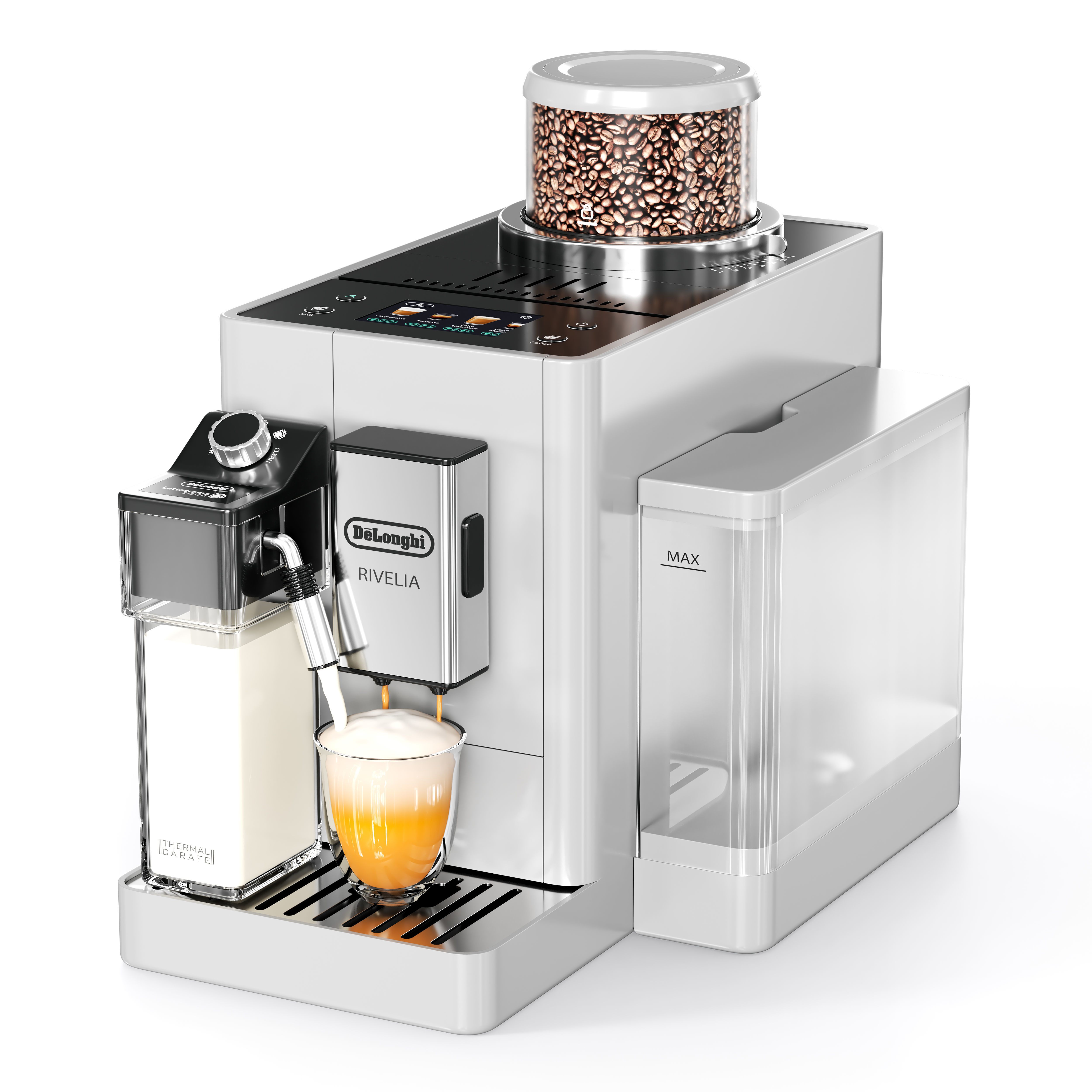 Delonghi Rivelia Fully Automatic Coffee Machine 3D model_1
