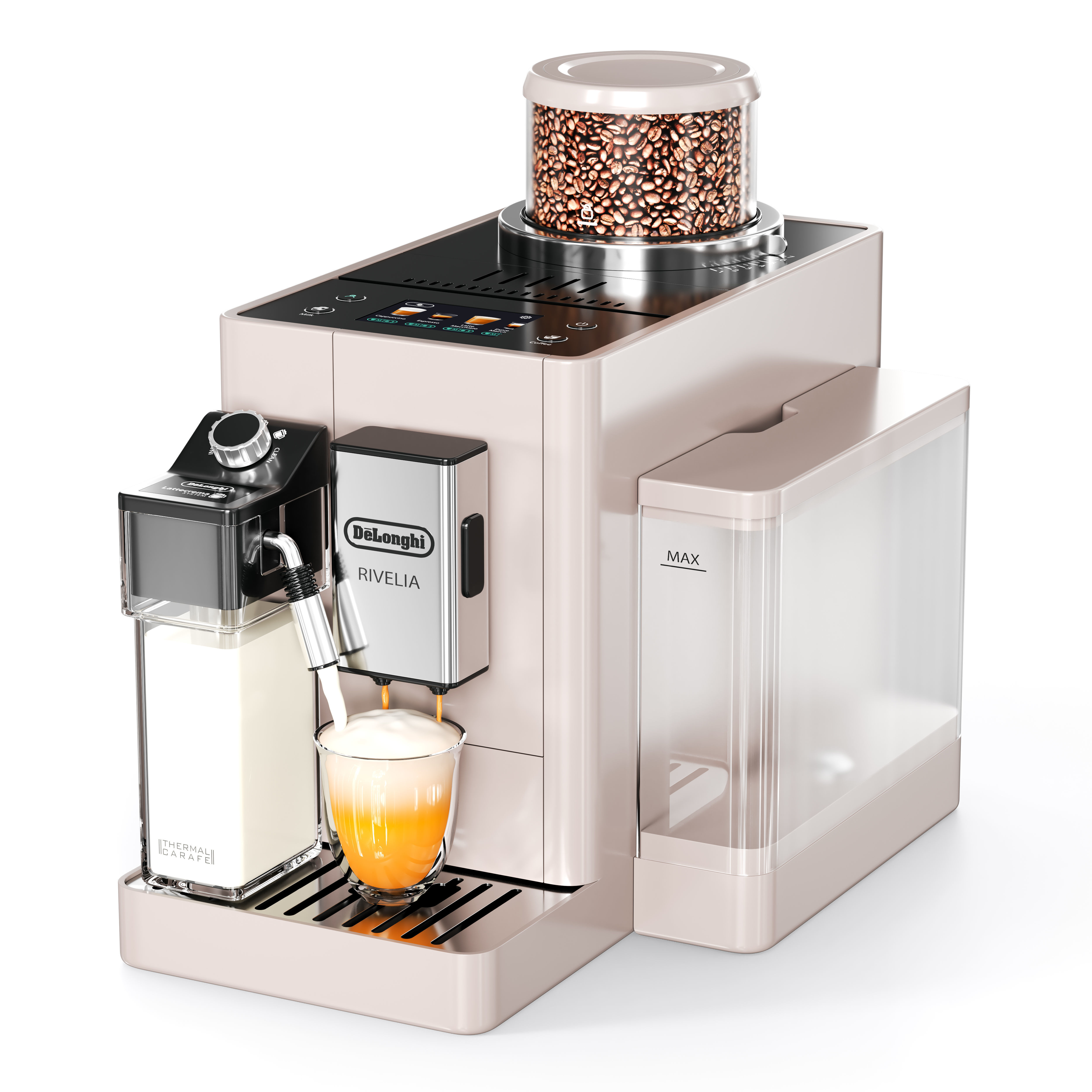 Delonghi Rivelia Fully Automatic Coffee Machine 3D model_2