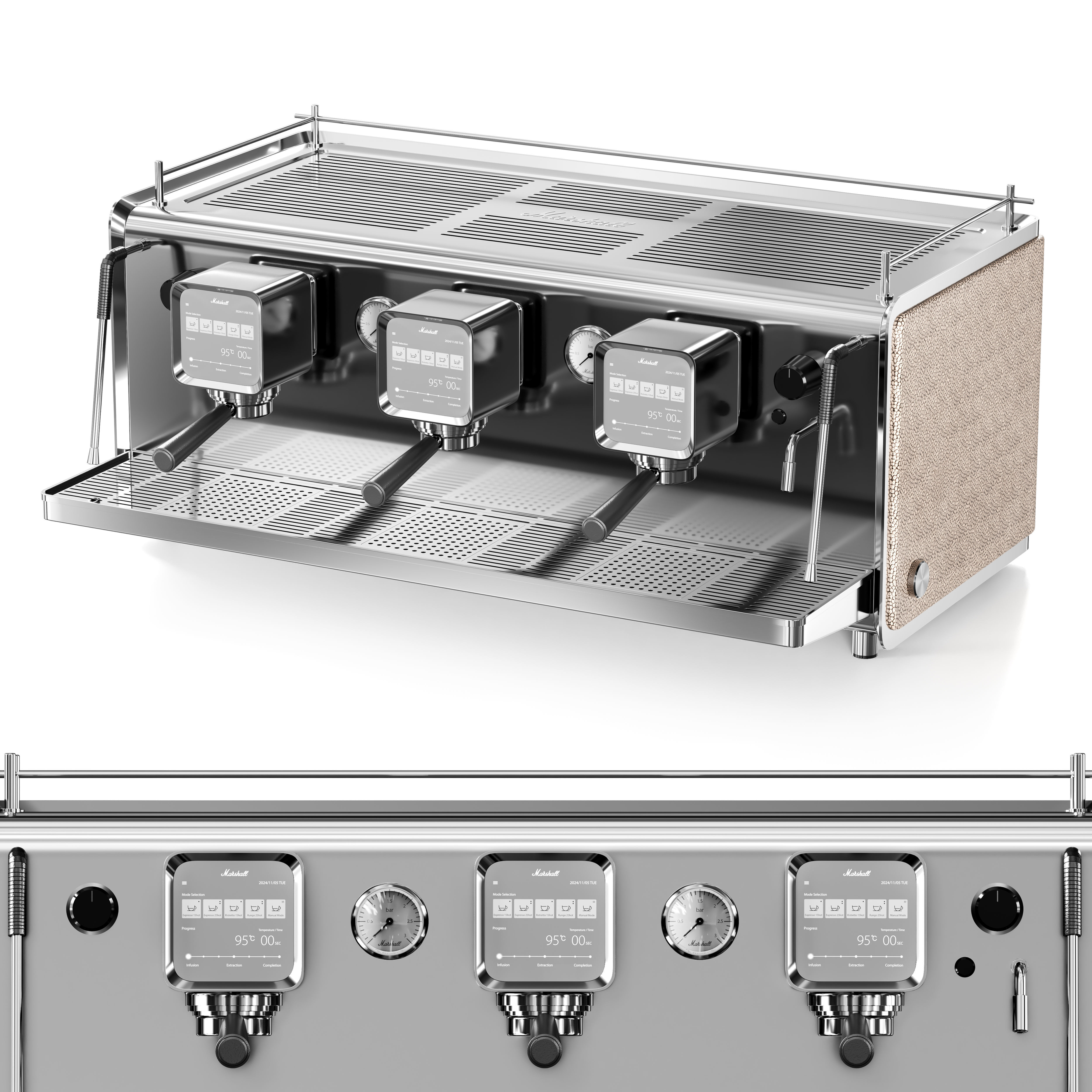 Marshall Espresso Coffee  3D model_5