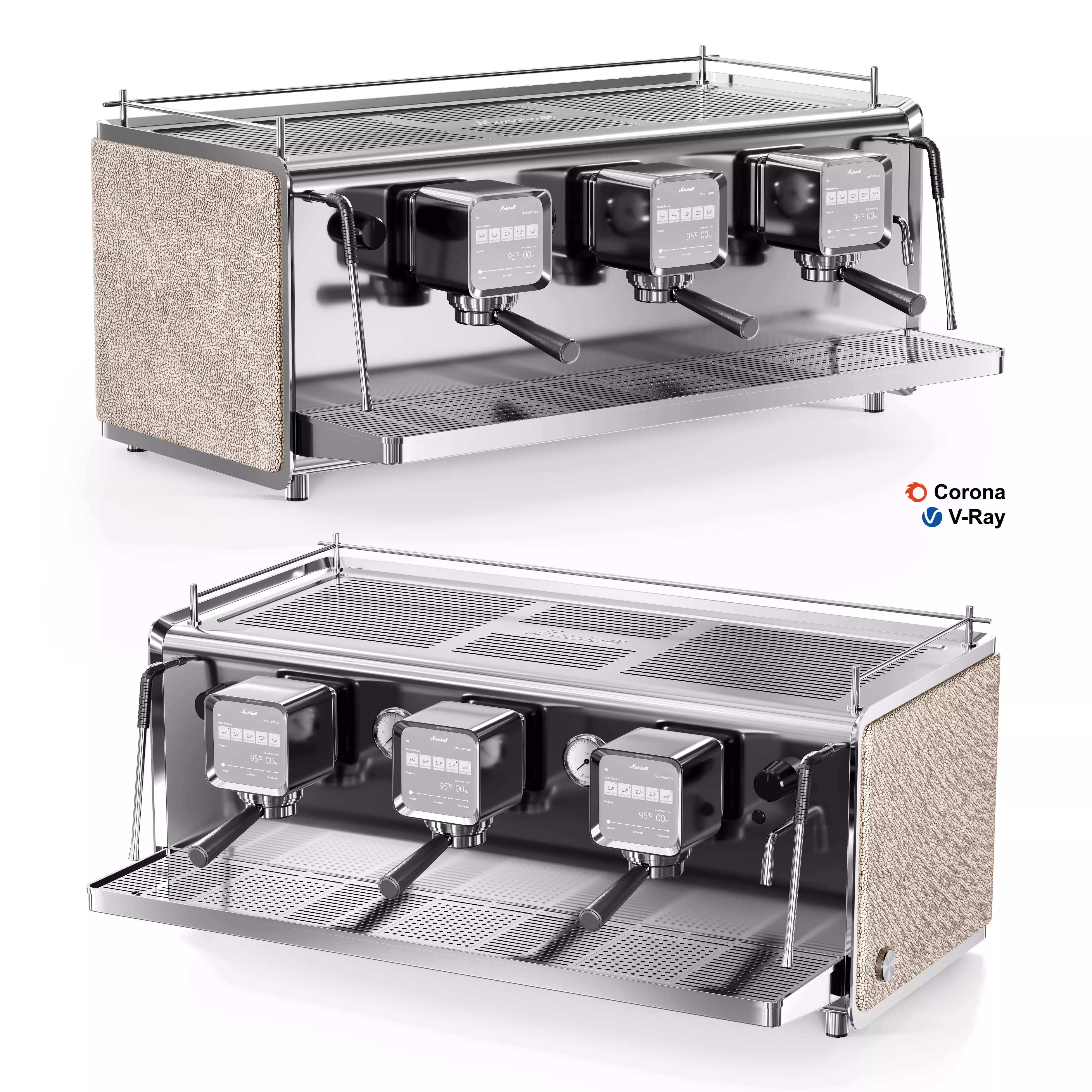 Marshall Espresso Coffee  3D model_0