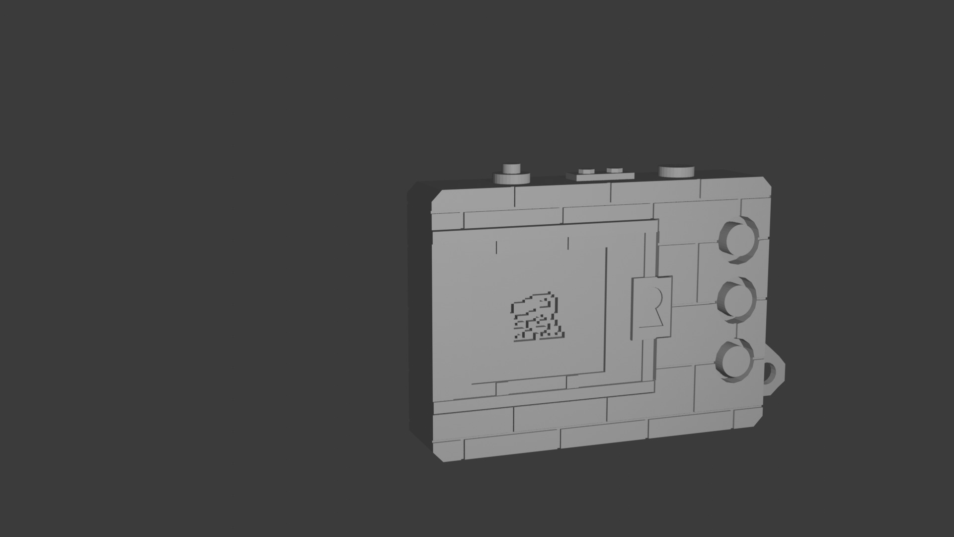 Digivice V1 - Agumon Version 3D print model_1