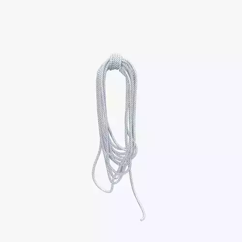 Rope Pile Low-poly 3D model