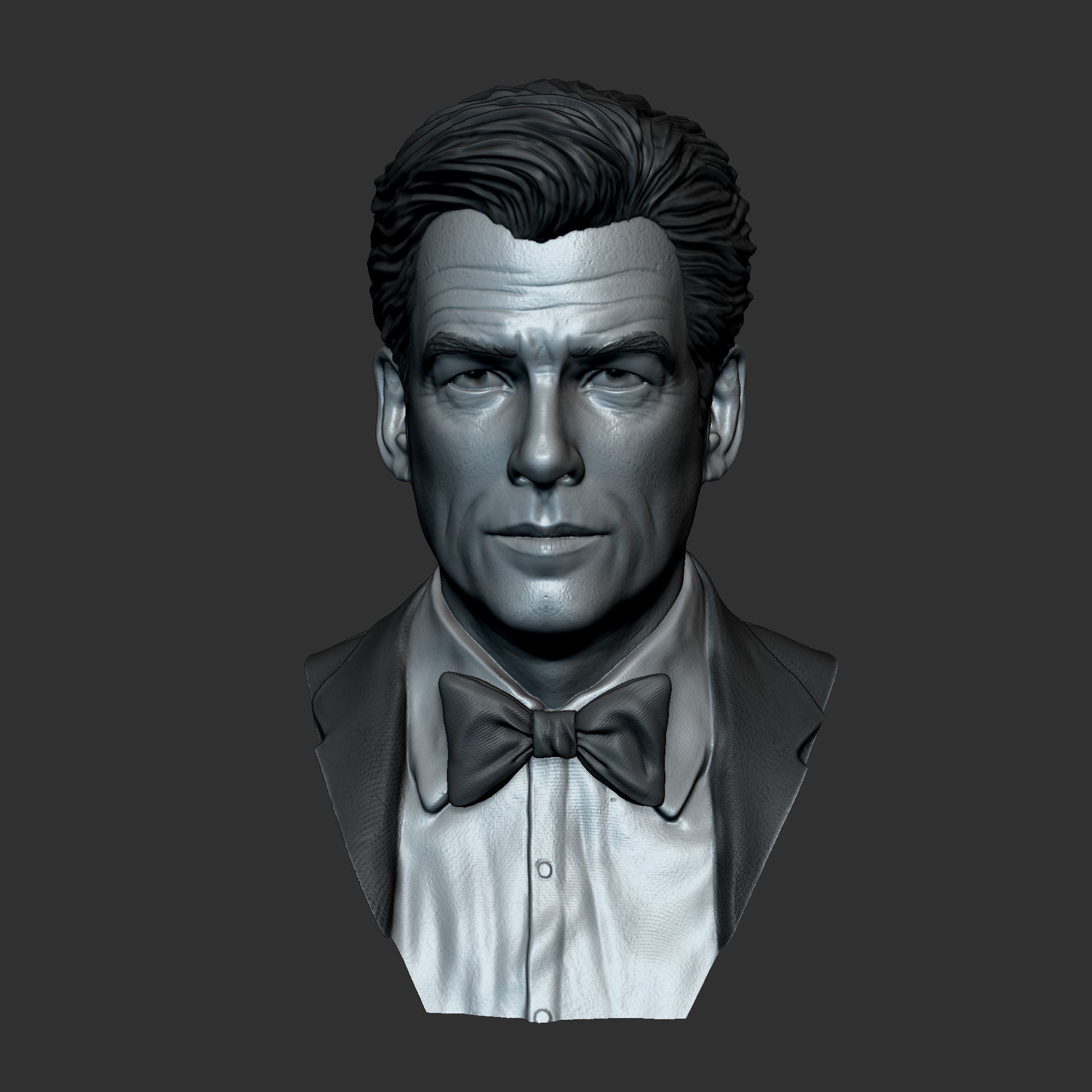 Pierce Brosnan James Bond 3D print model_1